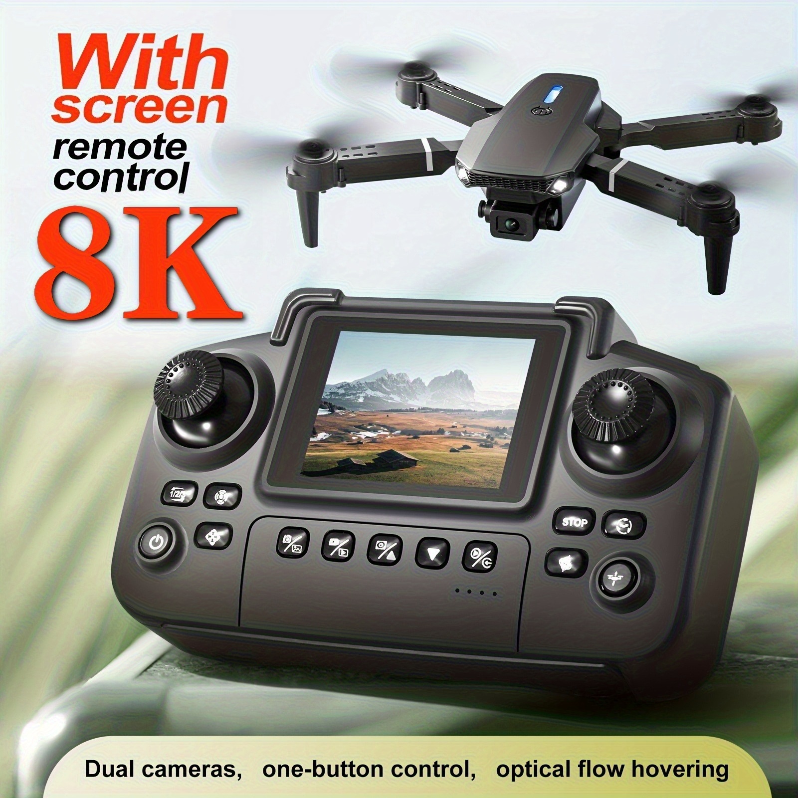 Home Security Cameras Outdoor - The 2026 upgraded E88PRO MAX foldable
