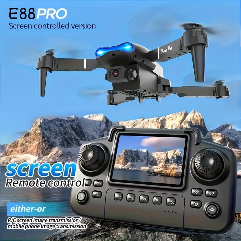 Home Security Cameras Outdoor - E88PRO Screen Controlled Version Drone with