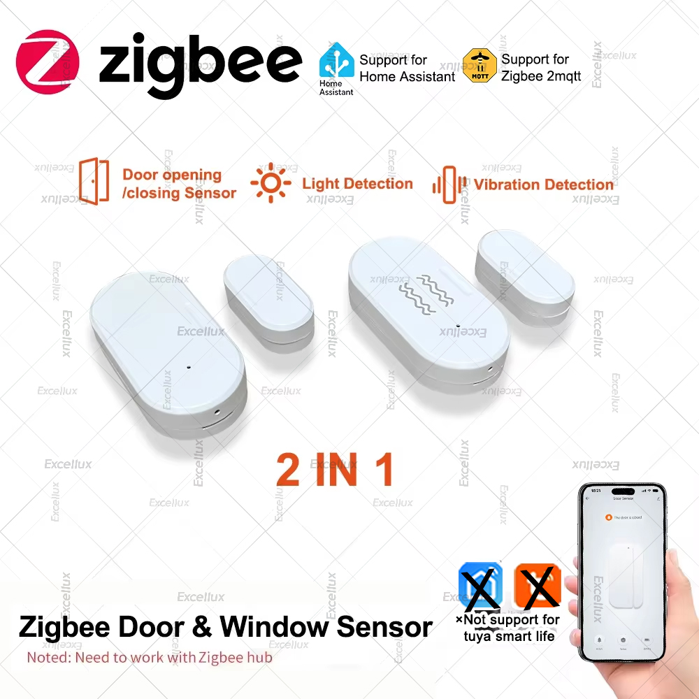 Zigbee 3.0 Door Window Sensor  - Home Security Device avaliação e preço