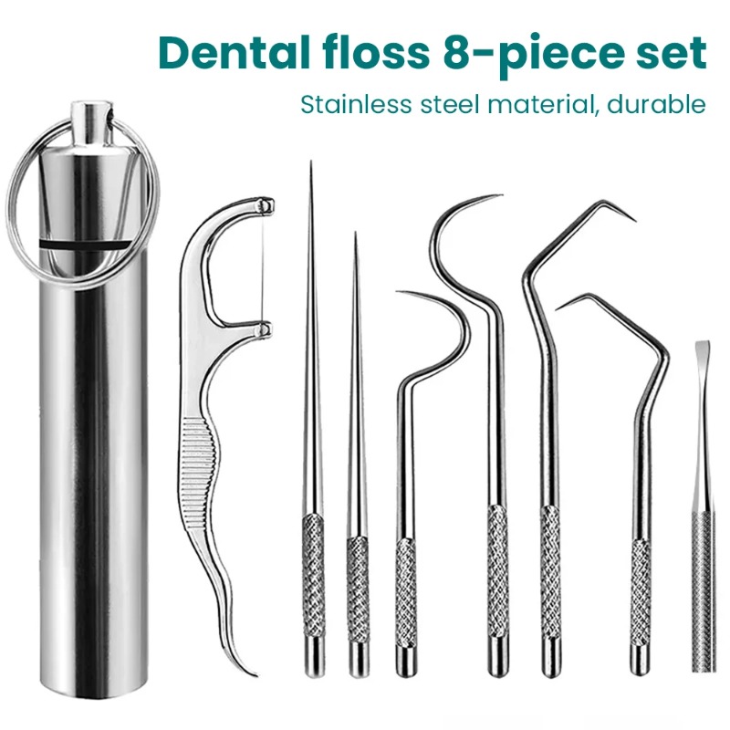 Stainless Steel Toothpick Port - Lock Picking Set avaliação e preço
