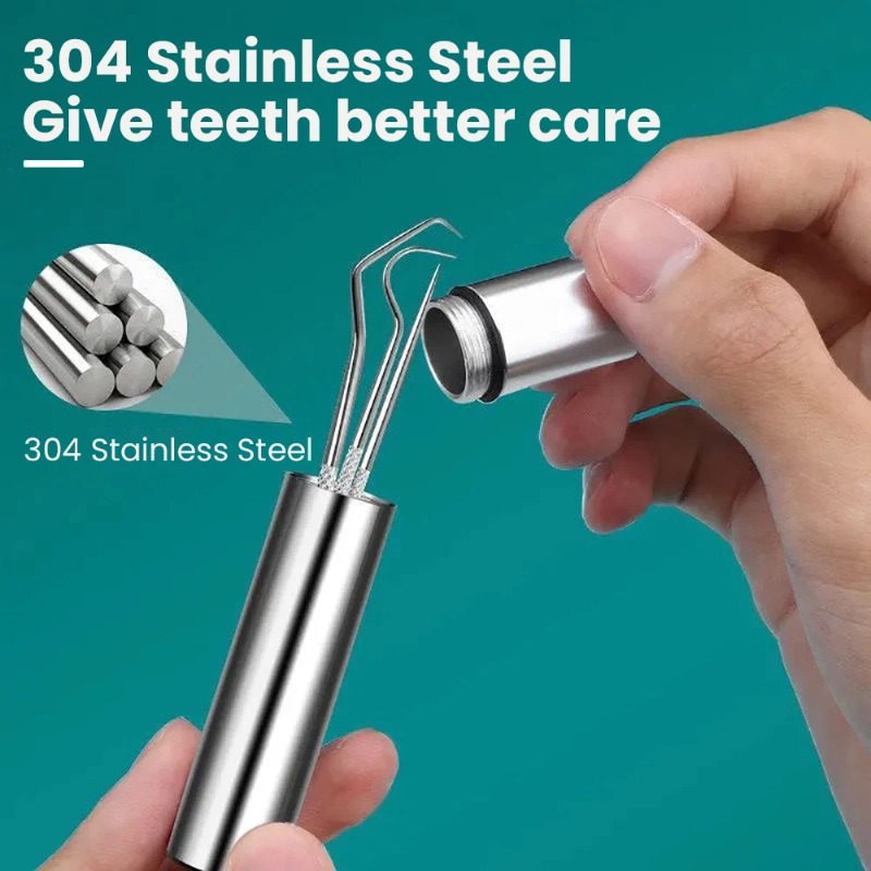 Stainless Steel Toothpick Port - Lock Picking Set avaliação e preço