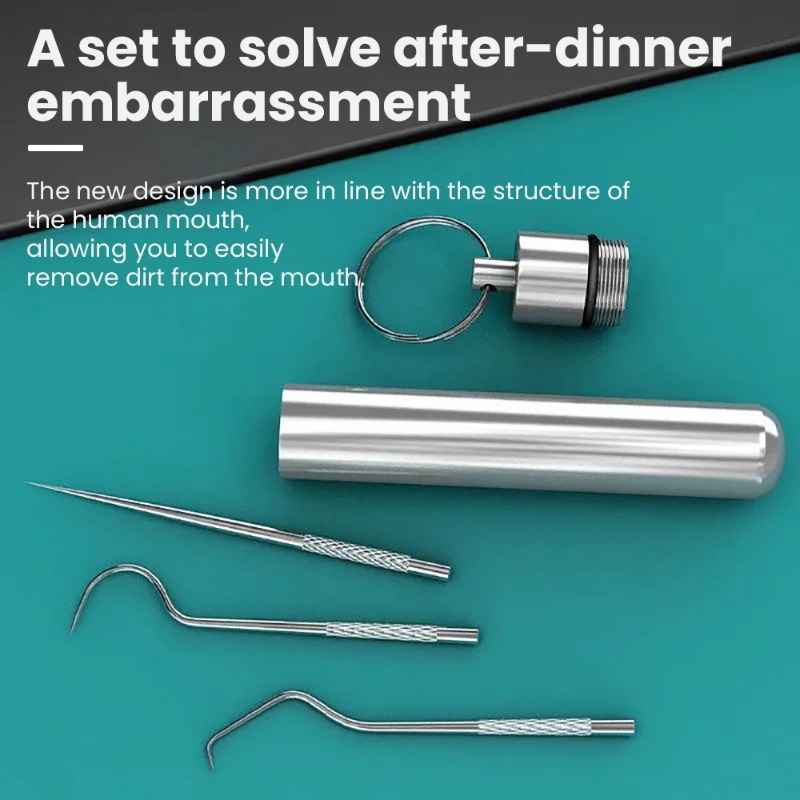 Stainless Steel Toothpick Port - Lock Picking Set avaliação e preço