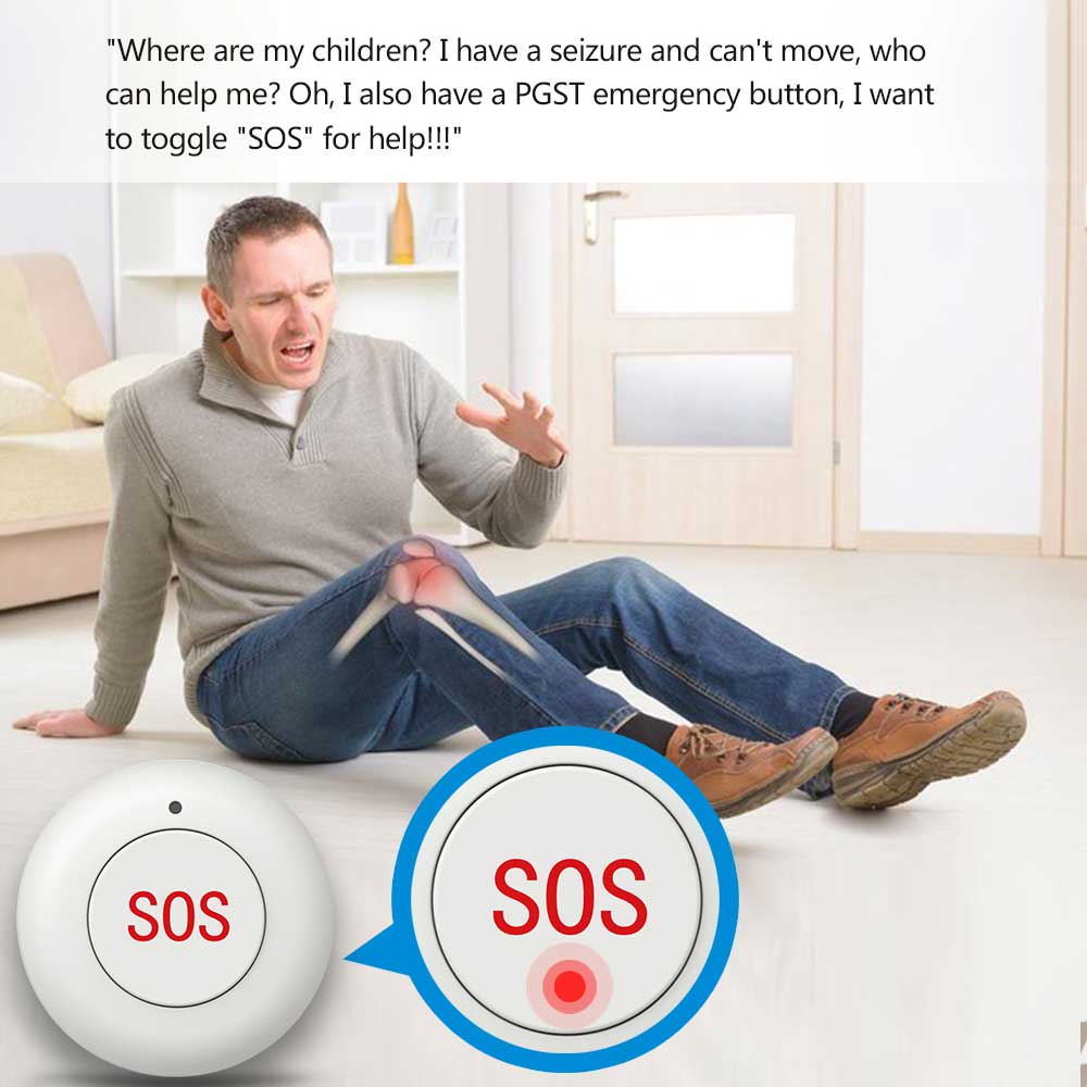 Wireless SOS Button Smart Home - Home Security Services avaliação e preço