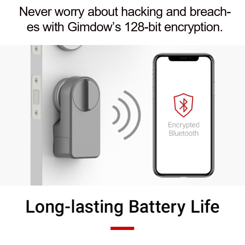 GIMDOW Bluetooth-compatible Ga - Home Security Gate avaliação e preço