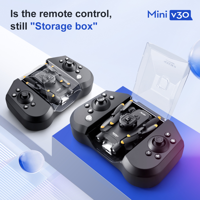 Mini V30 WiFi FPV Drone With 4 - Home Security Cameras Outdoor avaliação e preço
