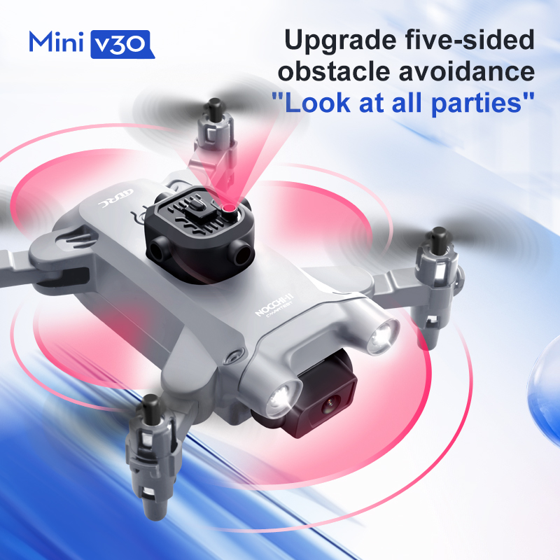 Mini V30 WiFi FPV Drone With 4 - Home Security Cameras Outdoor avaliação e preço