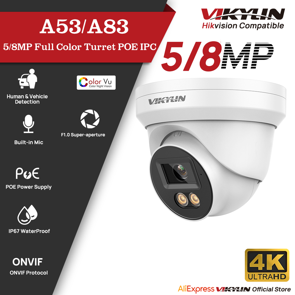VIKYLIN 5/8MP HD IP Security C - Home Security Service avaliação e preço