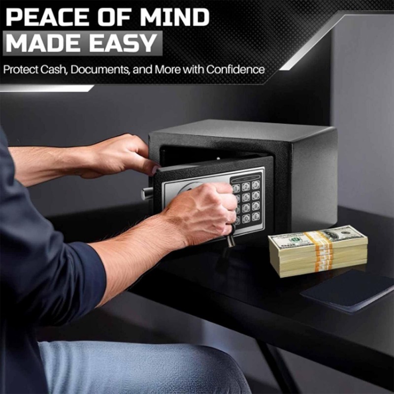 Digital Electronic Safe Box wi - Home Security Services avaliação e preço