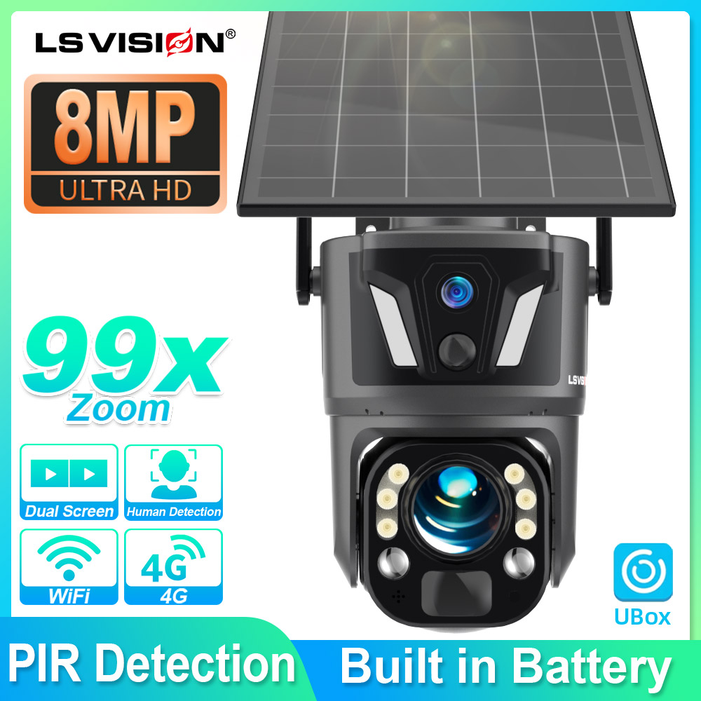LS VISION 4K 8MP Outdoor Home  - Home Security Outdoor Camera System avaliação e preço