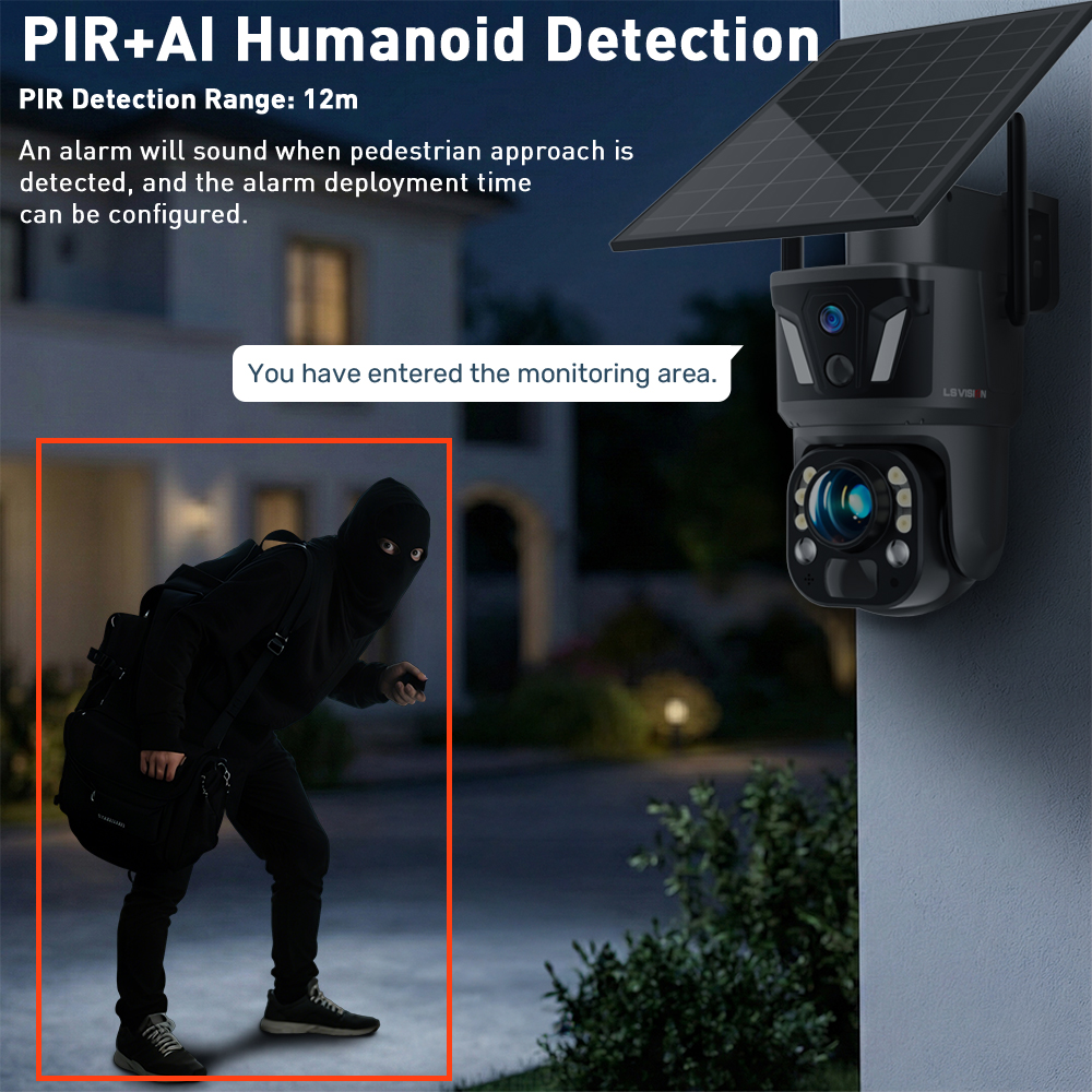 LS VISION 4K 8MP Outdoor Home  - Home Security Outdoor Camera System avaliação e preço