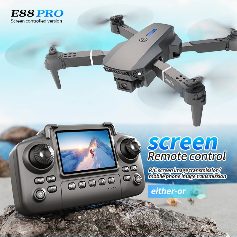 Professional E88 PRO Drone wit - Home Security Cameras Outdoor avaliação e preço