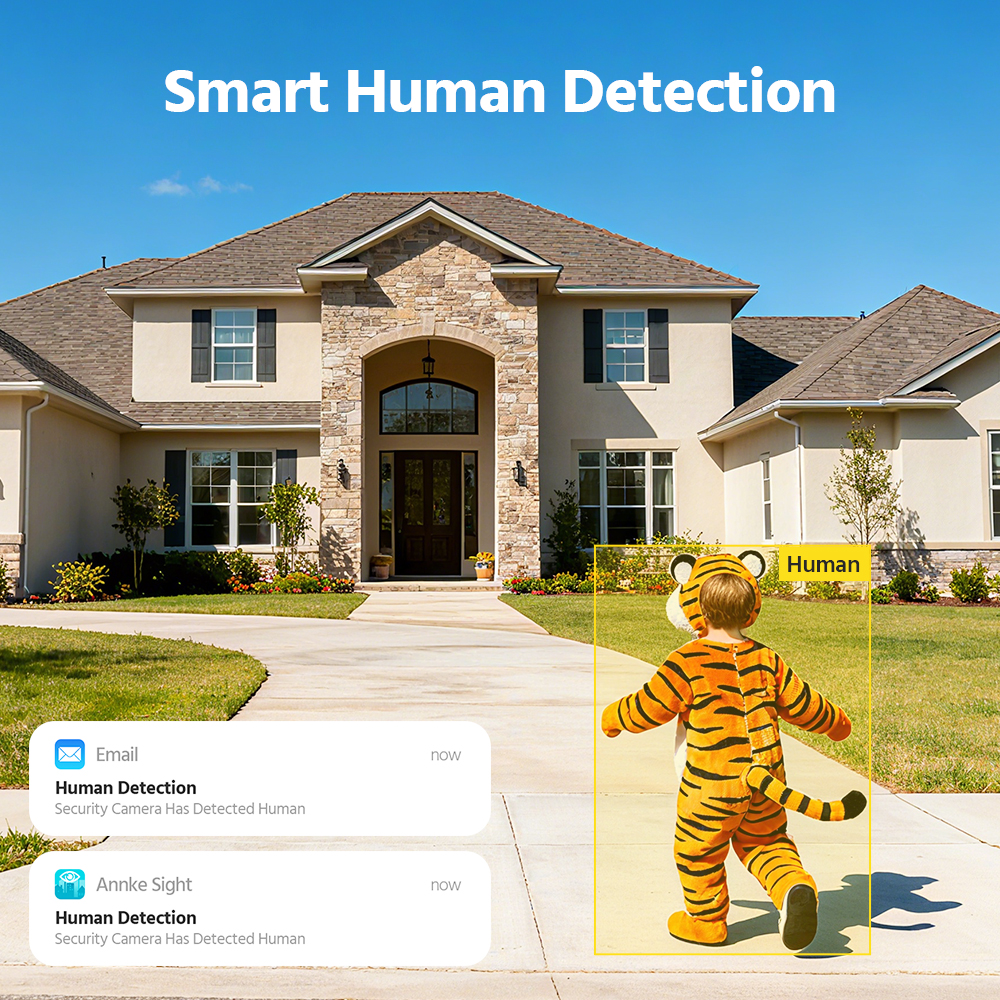 ANNKE 5MP  Wireless Security C - Home Security Outdoor Camera System avaliação e preço
