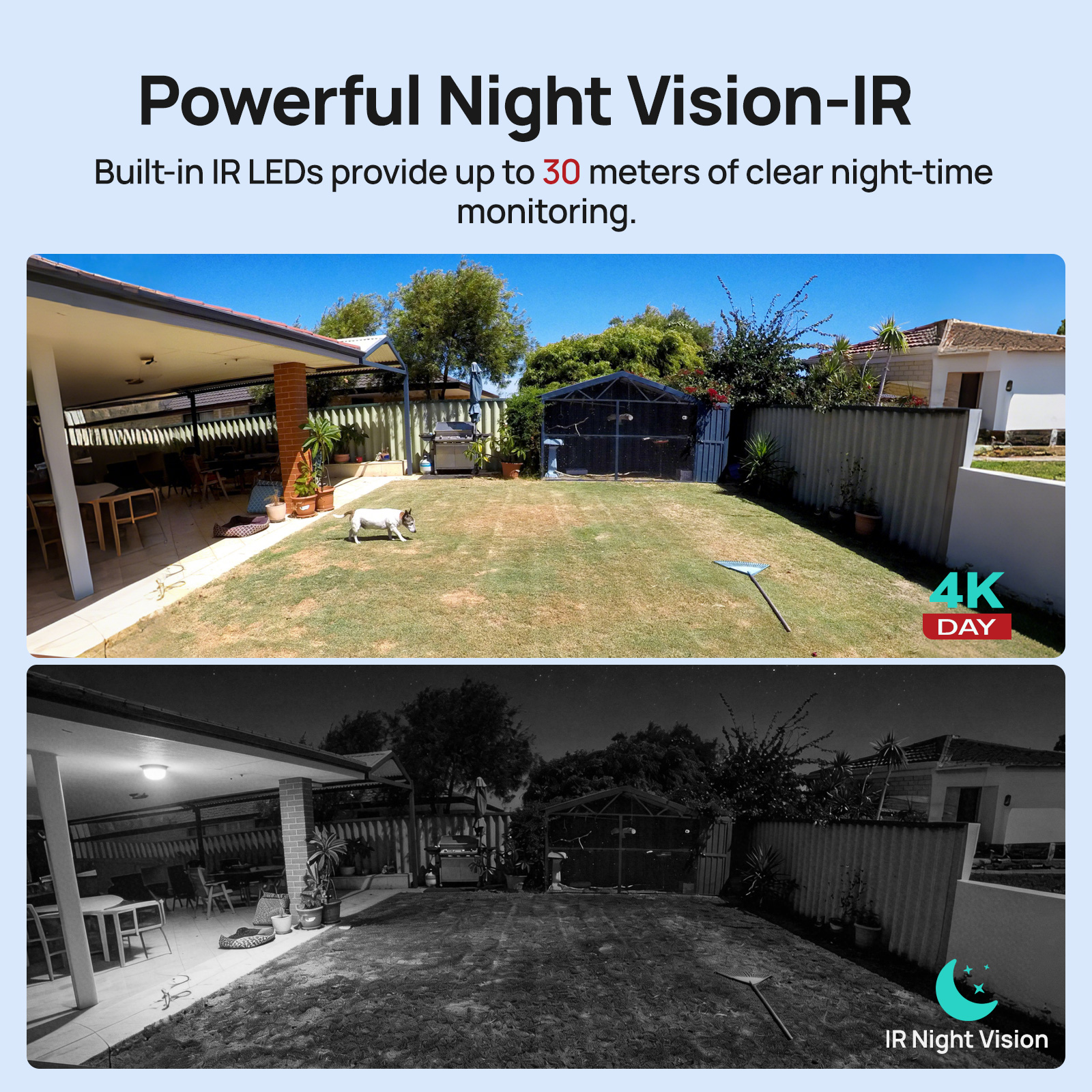 VIKYLIN 8MP IR Light IP Camera - Home Security Service avaliação e preço