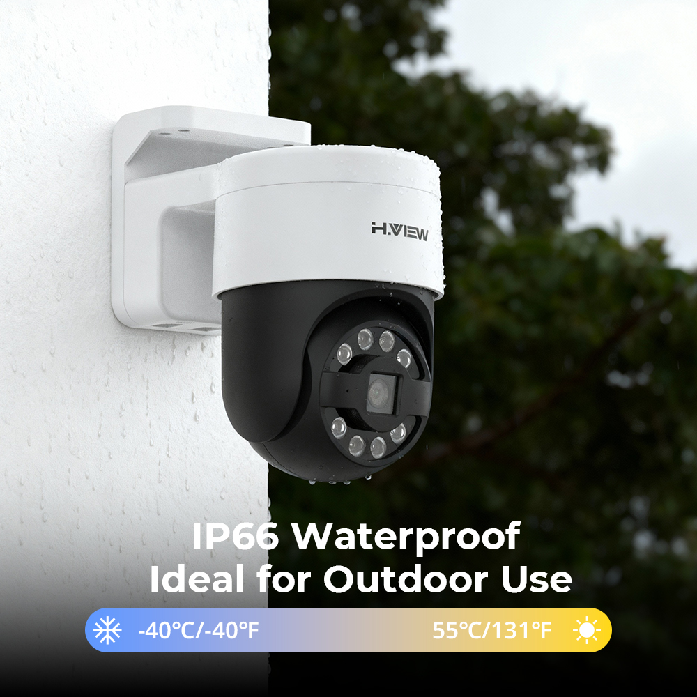 H.view 8Ch 4K 5MP 8MP Cctv Sec - Home Security Services avaliação e preço