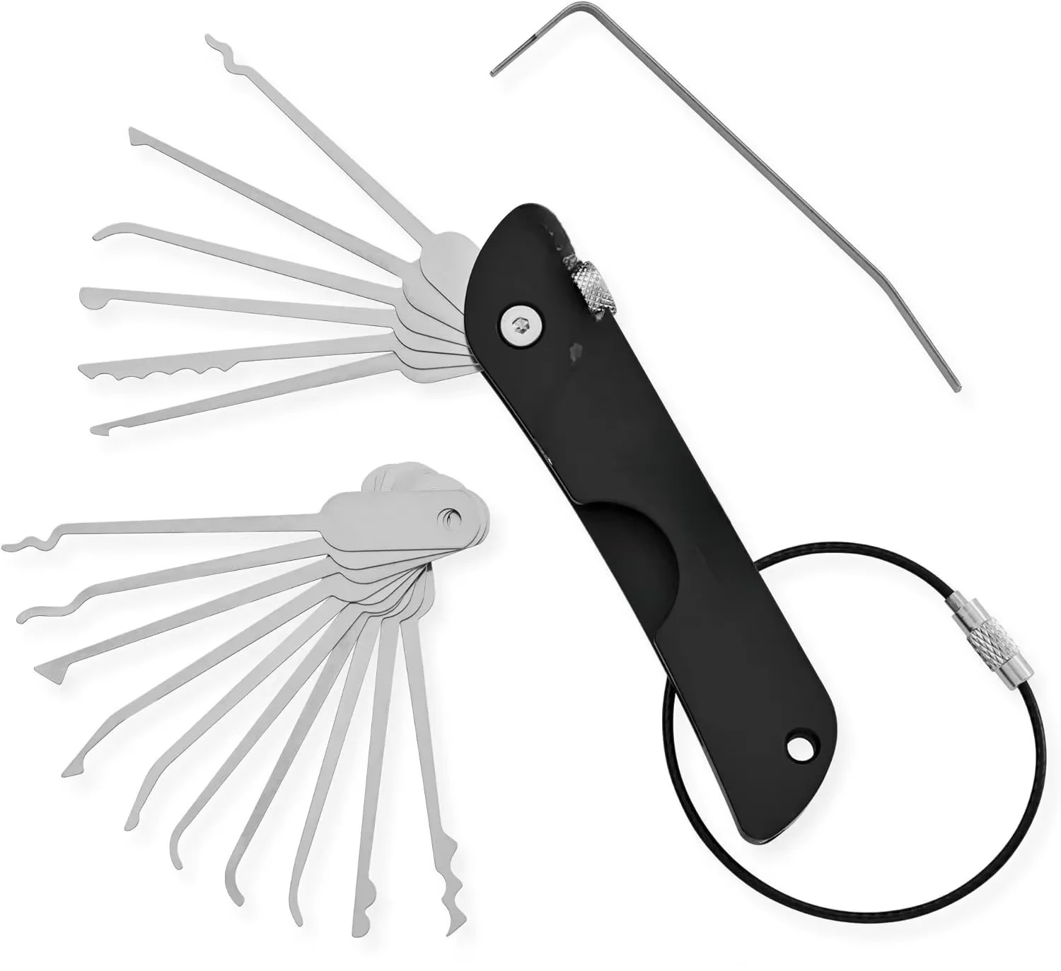 21pcs Compact Lock Picking Set - Lock Picking Set avaliação e preço
