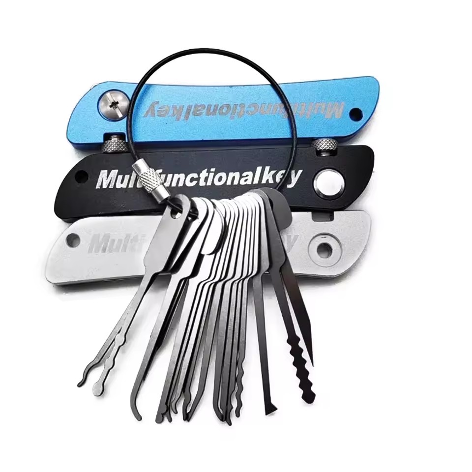 21pcs Compact Lock Picking Set - Lock Picking Set avaliação e preço