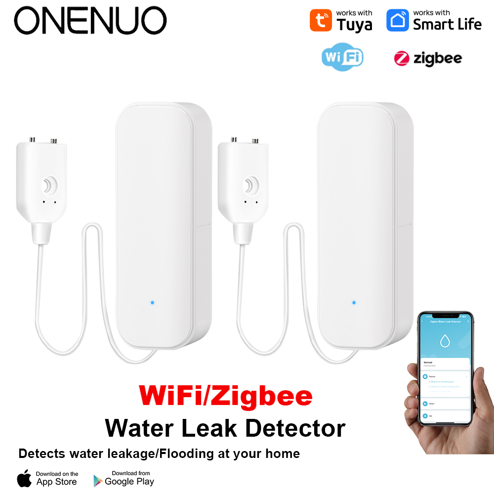 WiFi/Zigbee Water Sensor Tuya  - Home Security Services avaliação e preço