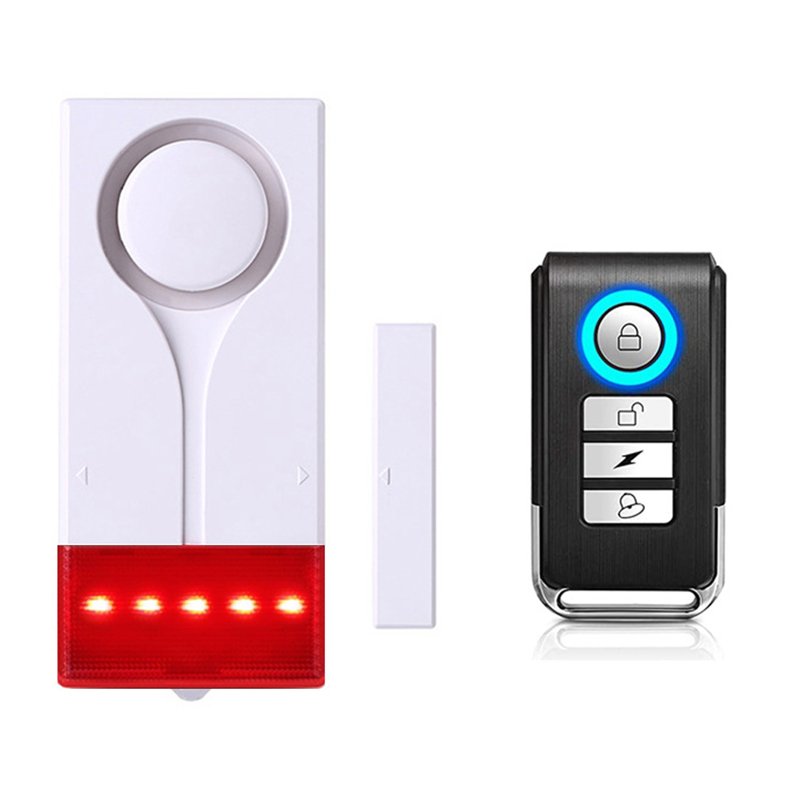 Anti-Theft Alarm 110db Loud Do - Window Alarm Sensor avaliação e preço