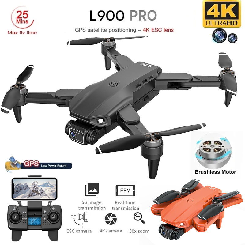 L900 Pro GPS Drone 4K Professi - Home Security Cameras Outdoor avaliação e preço