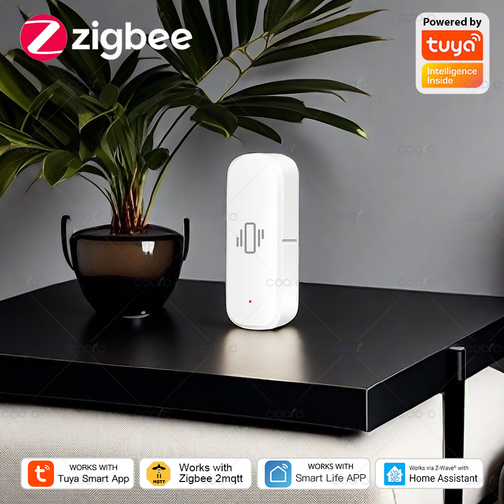 Smart ZigBee Vibration Sensor  - Home Security Device avaliação e preço