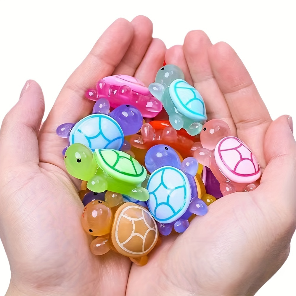 1-20pcs Mini Luminous Turtle H - Home Security Packages avaliação e preço