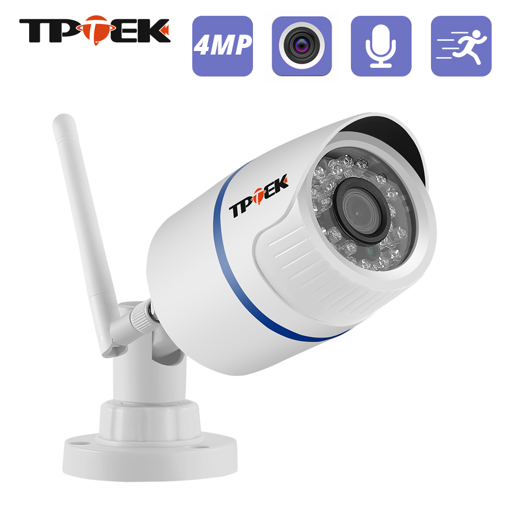 IP Camera WiFi 4MP Outdoor Hom - Home Security Beams avaliação e preço