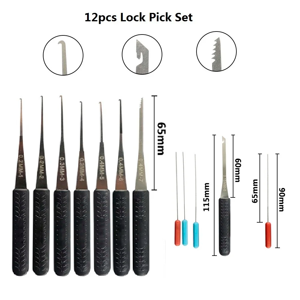 5IN1 Broken lock take out tool - Lock Picking Set avaliação e preço