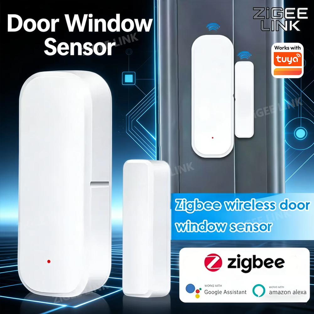ZigBee Wireless Door Window Se - Window Alarm Sensor avaliação e preço