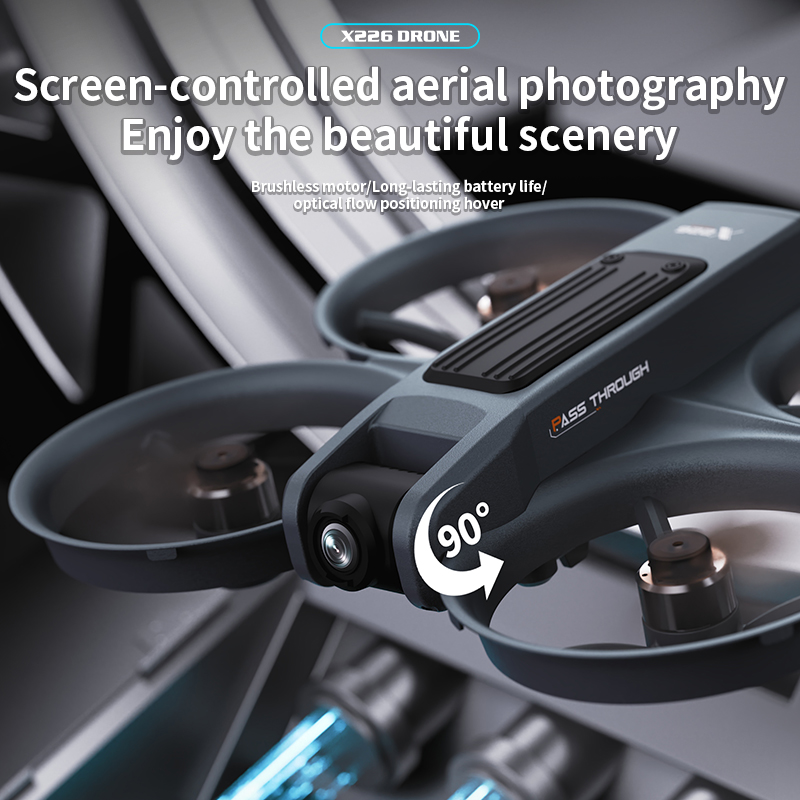 NEW X226 RC Drone 2.4G 5G WIFI - Home Security Cameras Outdoor avaliação e preço