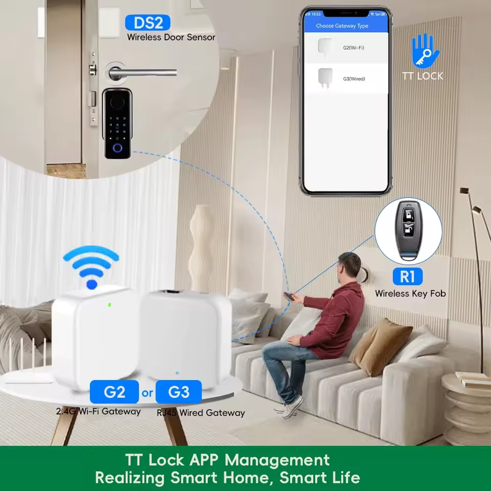 TTLOCK Gateway G2 G3 Bluetooth - Home Security Gate avaliação e preço