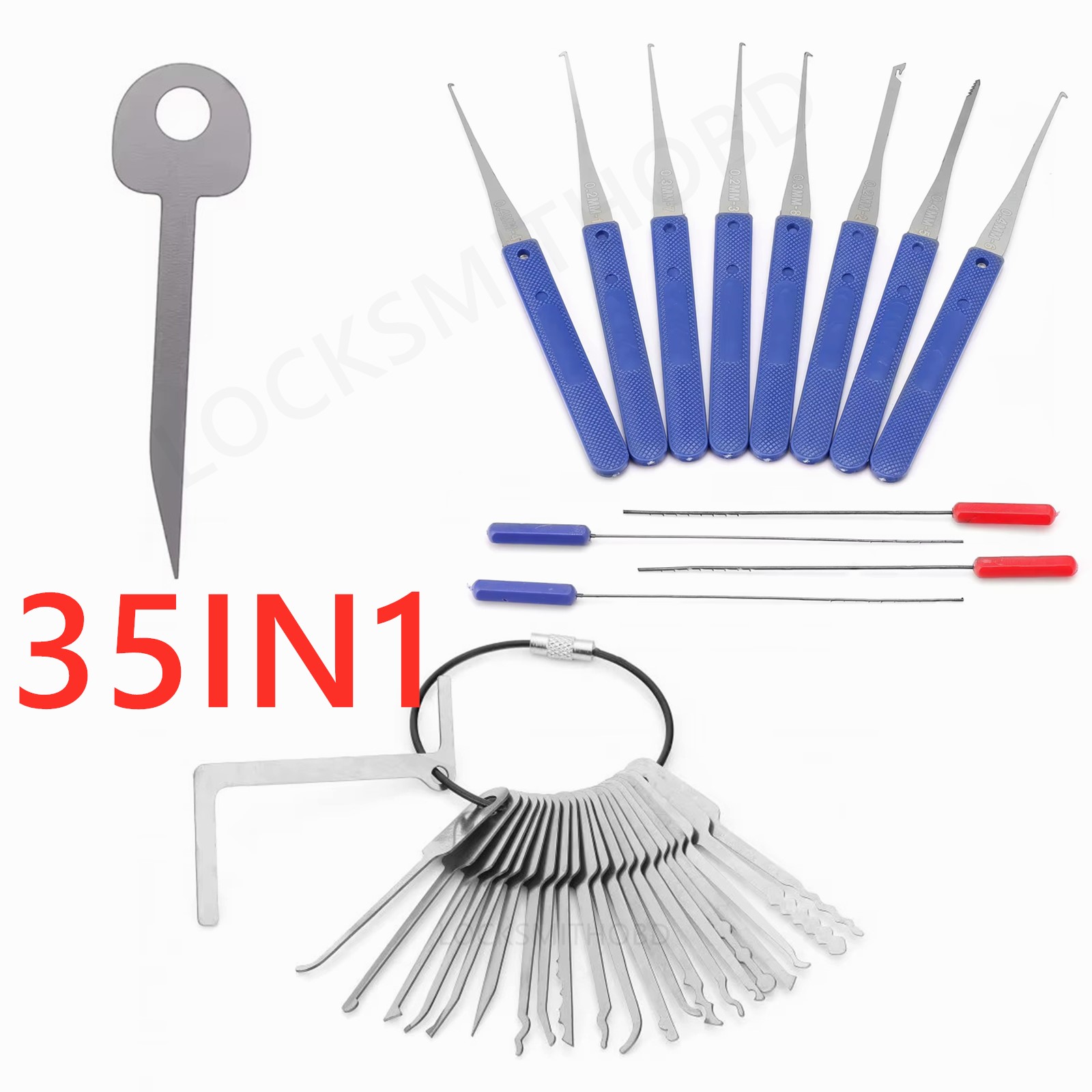 35PCS Broken Key Extractor Set - Lock Picking Set avaliação e preço