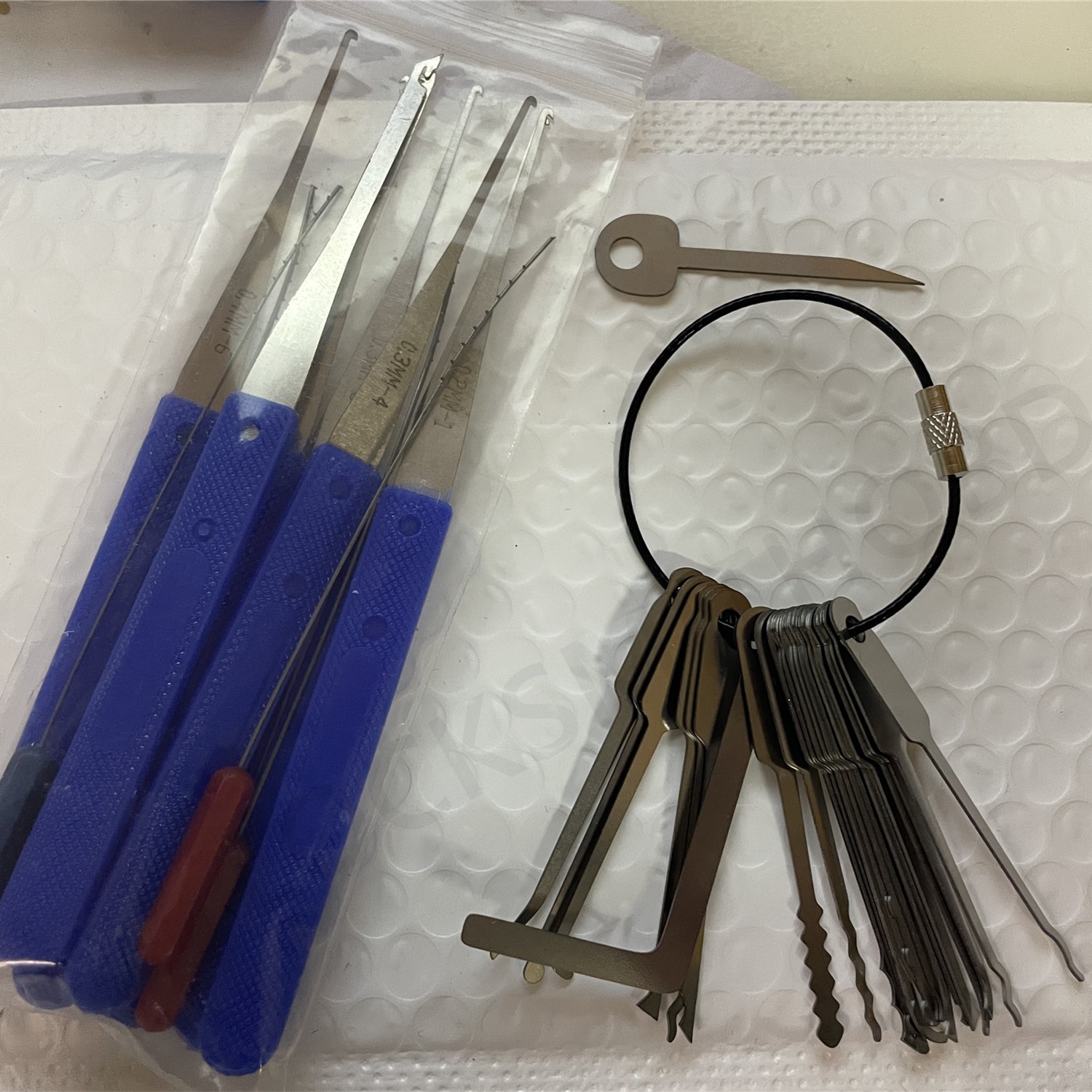 35PCS Broken Key Extractor Set - Lock Picking Set avaliação e preço