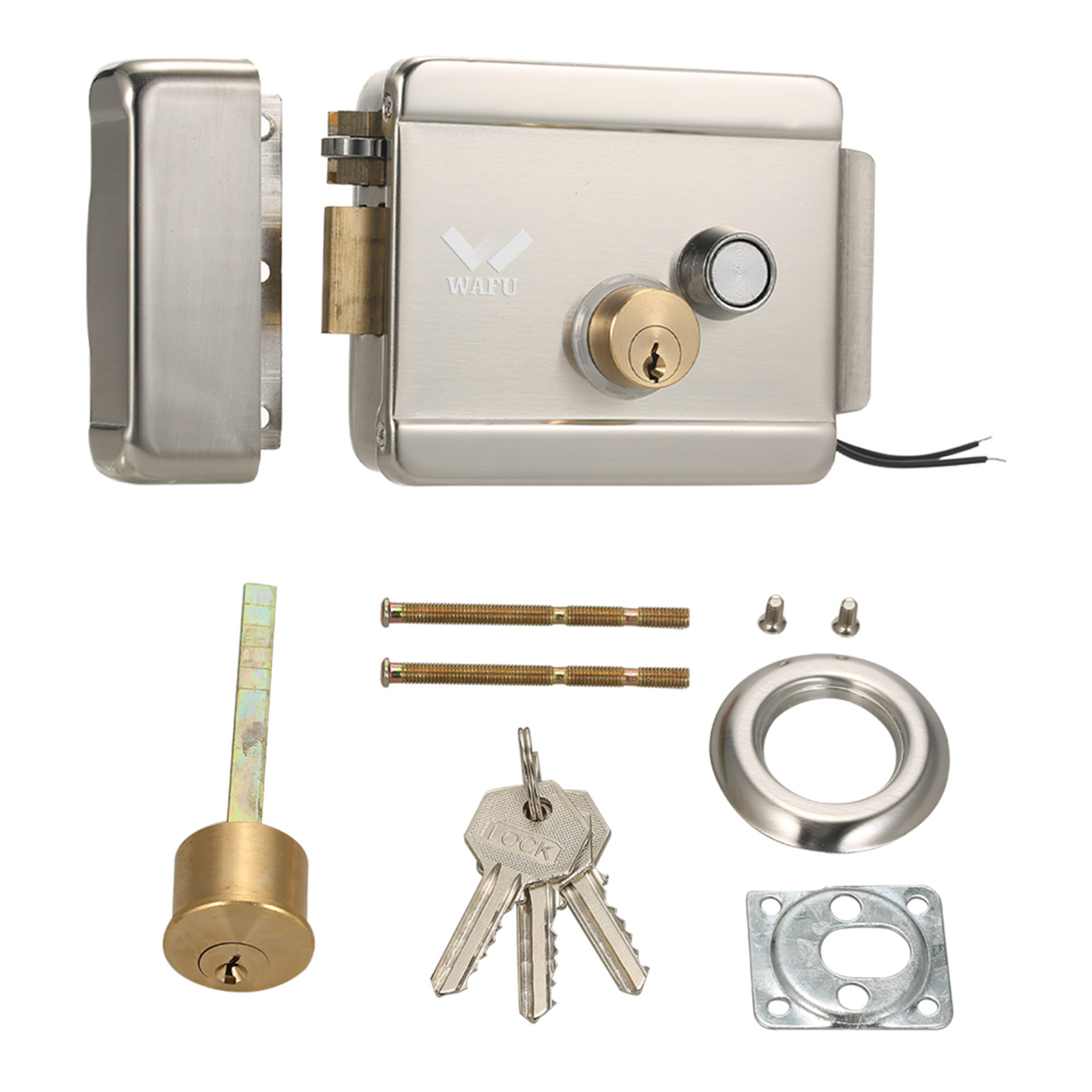 WAFU Smart Electric Gate Door  - Home Security Gate avaliação e preço