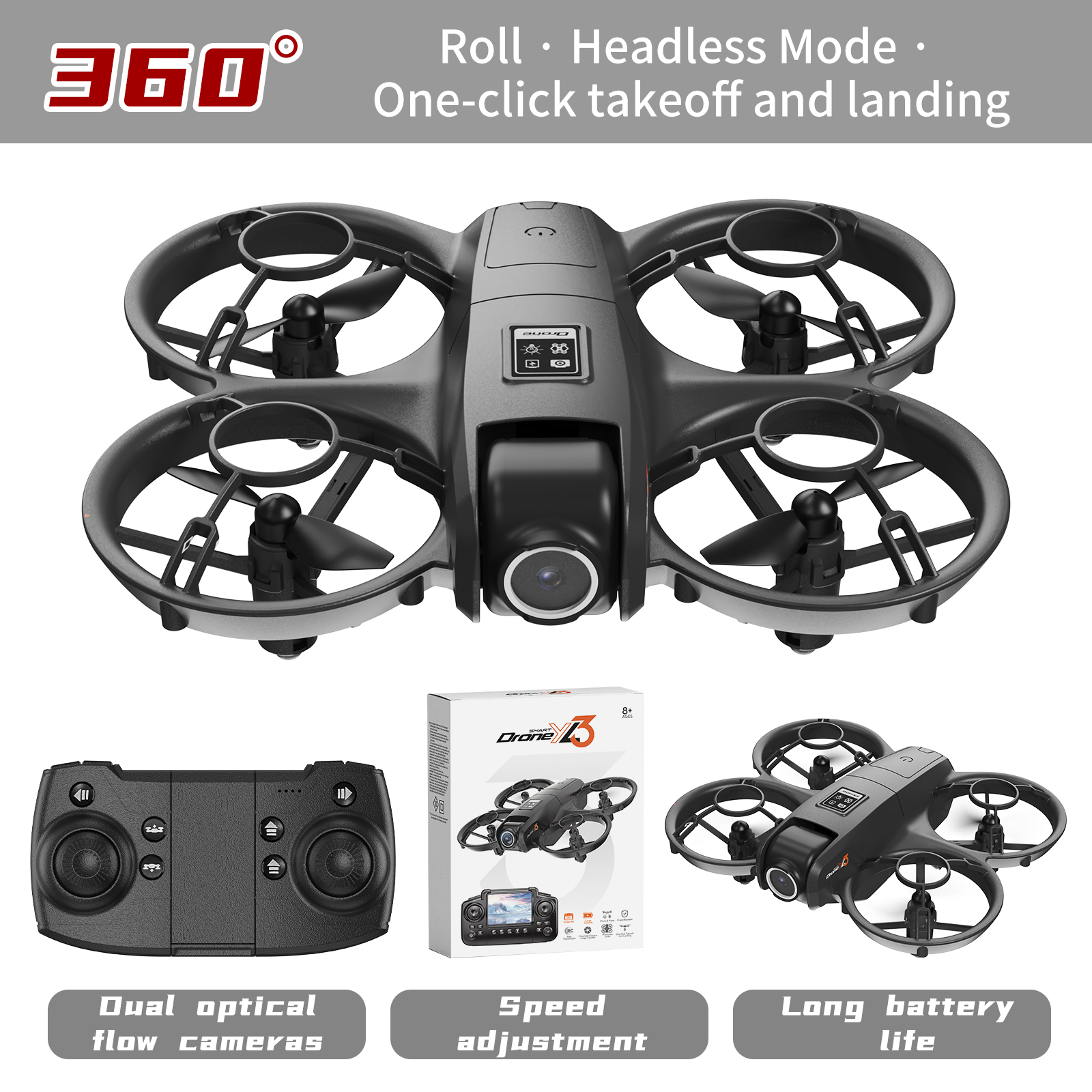 YL3 Remote-Controlled Drone wi - Home Security Cameras Outdoor avaliação e preço