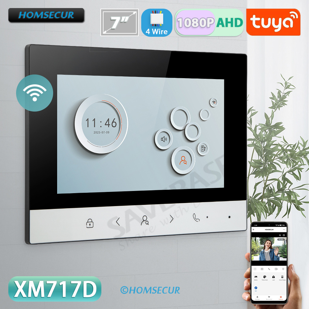 Tuya Smart WIFI Indoor Monitor - Home Security Gate avaliação e preço