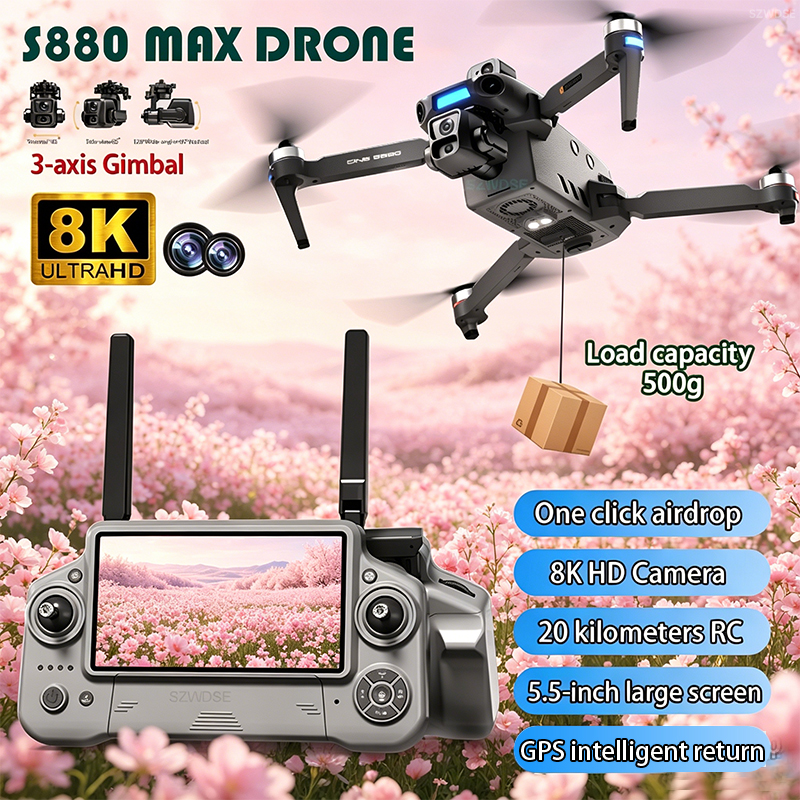 2026 New 8K Dual Camera Drone  - Home Security Cameras Outdoor avaliação e preço