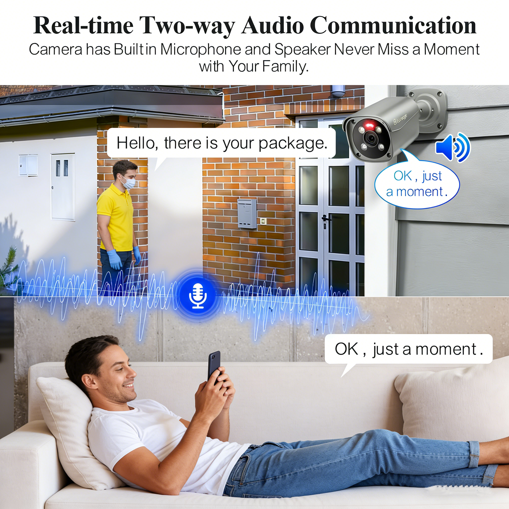 Techage 8CH 5MP 8MP Security C - Home Security Outdoor Camera System avaliação e preço