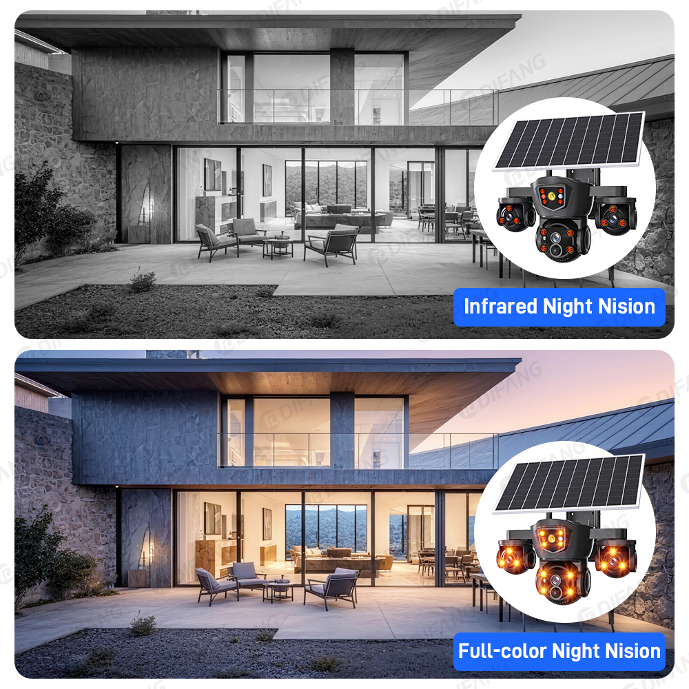 V380 Pro New 20MP WIFI Solar C - Home Security Outdoor Camera System avaliação e preço