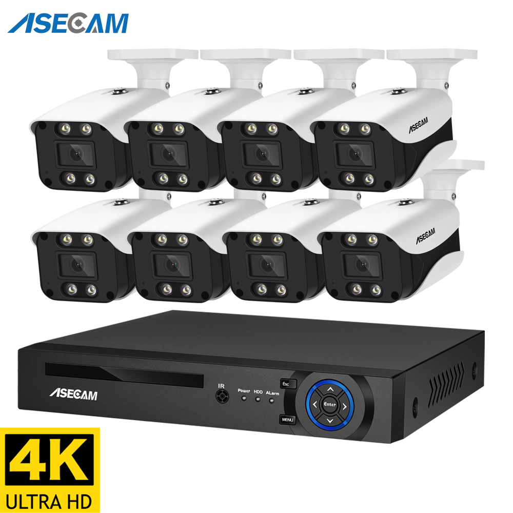 8MP Security Camera System 4K  - Home Security Services avaliação e preço