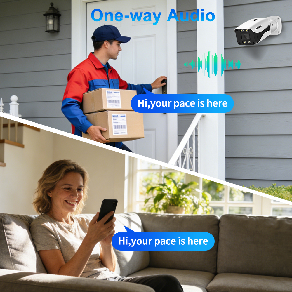 8MP Security Camera System 4K  - Home Security Services avaliação e preço