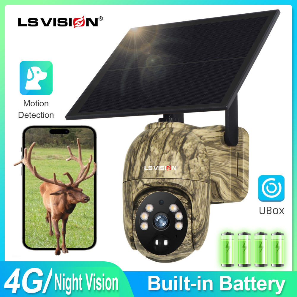 LS VISION Wildlife Camera Sola - Home Security Outdoor Camera System avaliação e preço