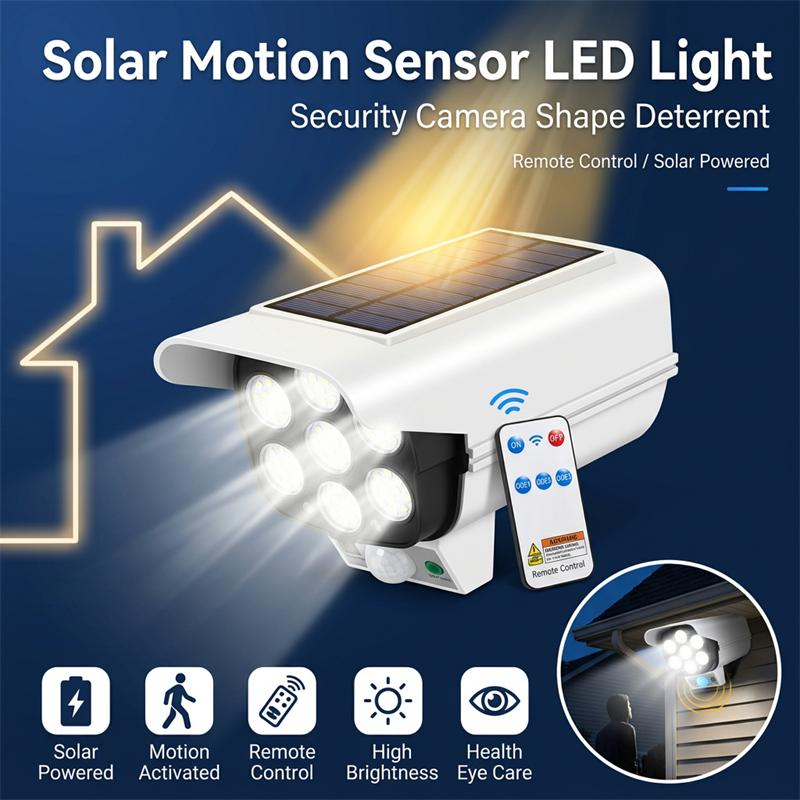 Solar Powered Dummy Security C - Home Security Beams avaliação e preço