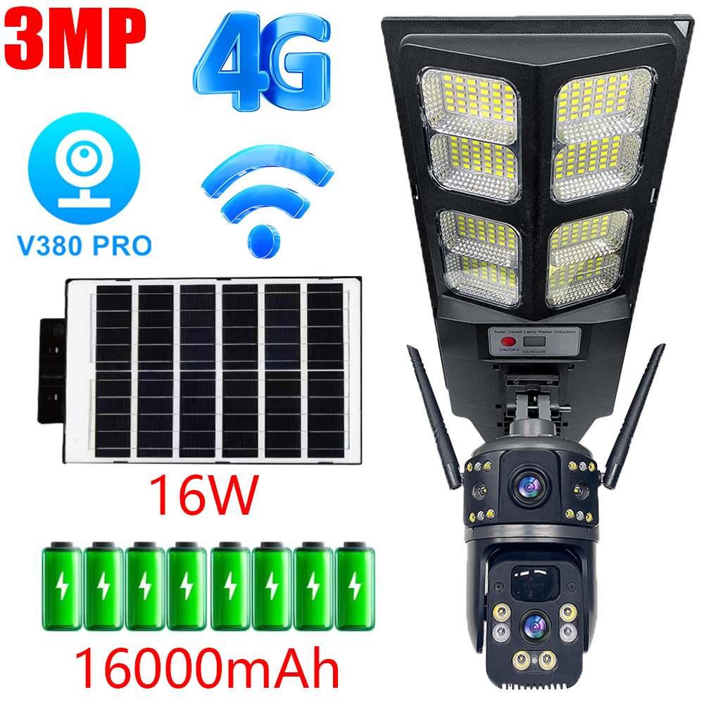 3MP 4G Dual Lens Camera Securi - Home Security Beams avaliação e preço