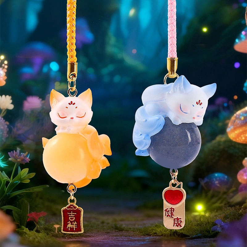Nine-Tailed Fox Blind Box Crys - Home Security Packages avaliação e preço
