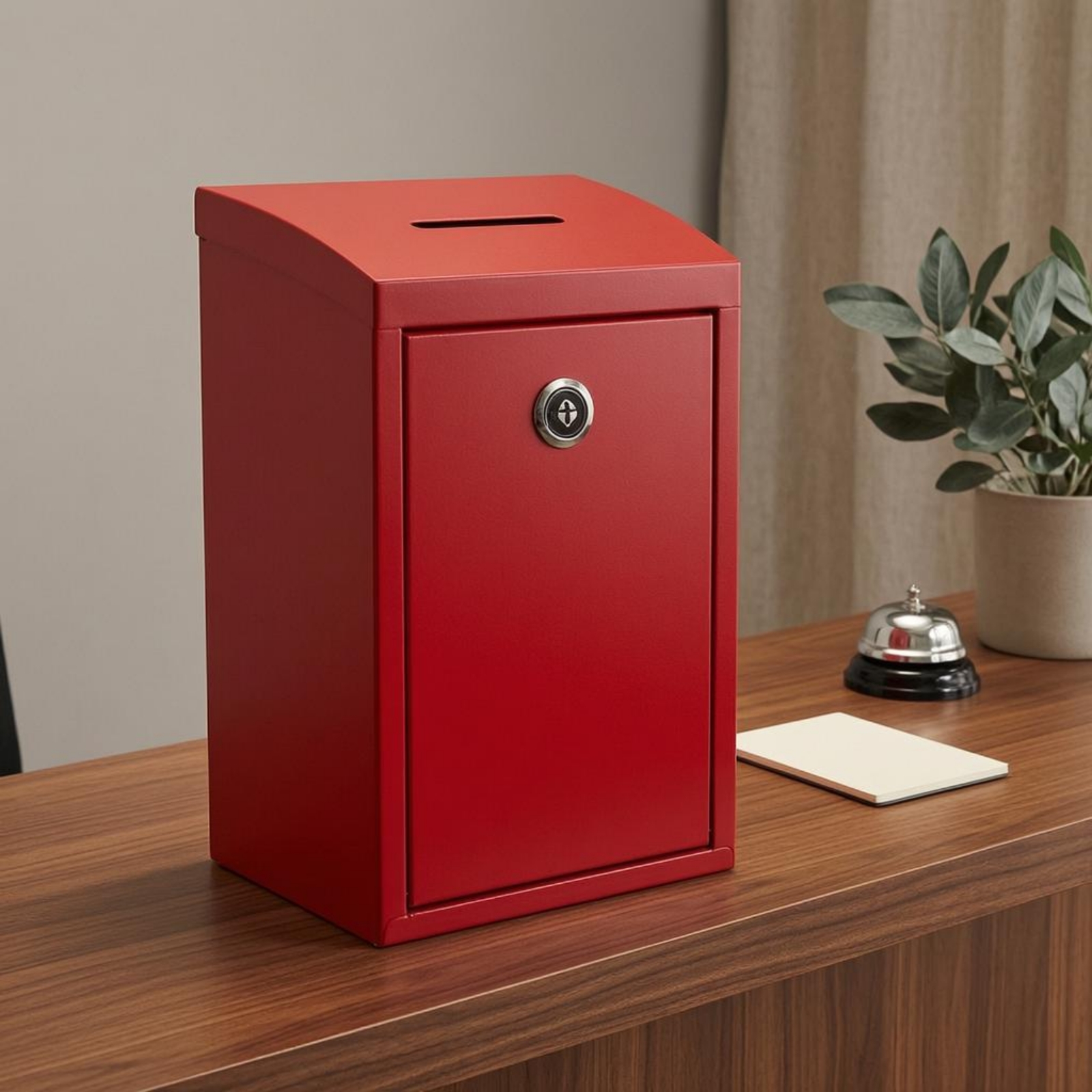Slanted-Top Mailbox Keyed Lock - Home Security Service avaliação e preço