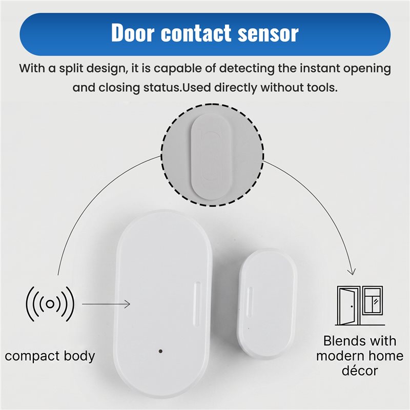 A08E-Tuya Zigbee 3.0 Smart Con - Home Security Gate avaliação e preço