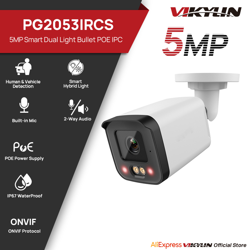 VIKYLIN IP Security Camera 5MP - Home Security Service avaliação e preço