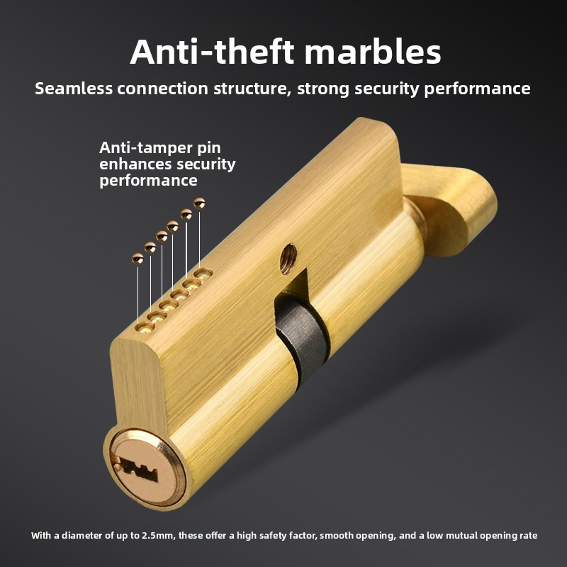 Door Cylinder Lock Biased 70mm - Home Security Services avaliação e preço