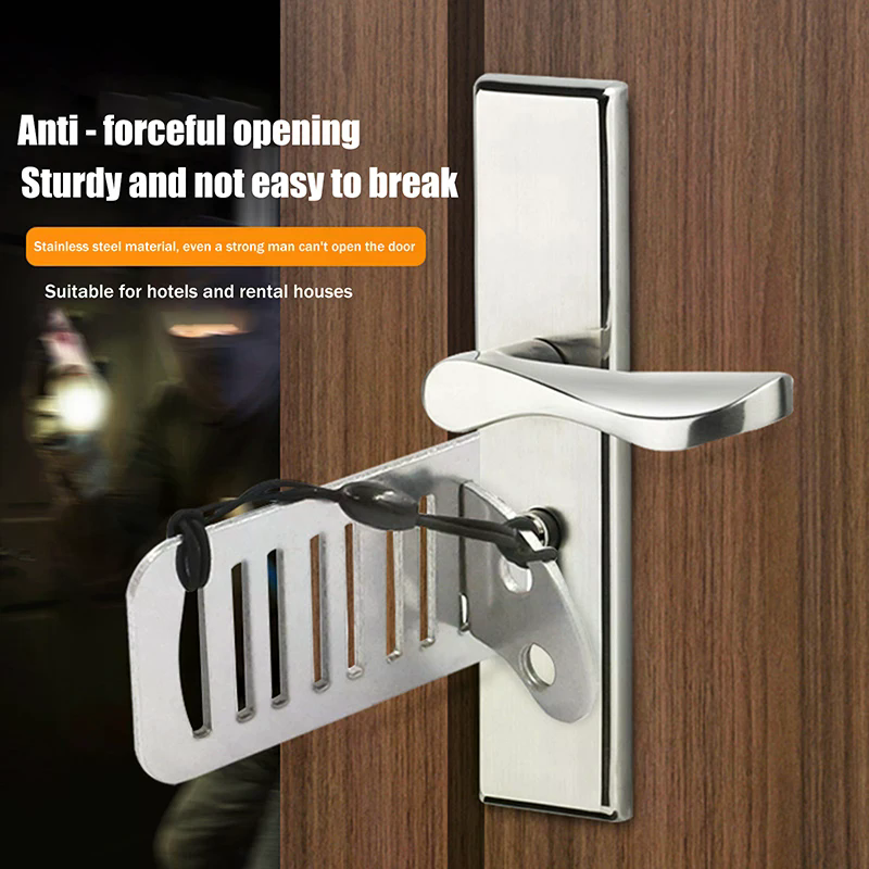 Portable Door Travel Home Lock - Home Security Locks For Doors avaliação e preço