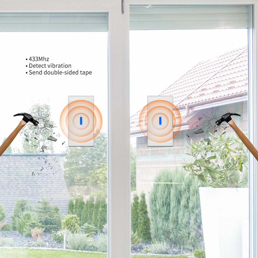 Ostaniot 433MHz eV1527 Wireles - Window Alarm Sensor avaliação e preço